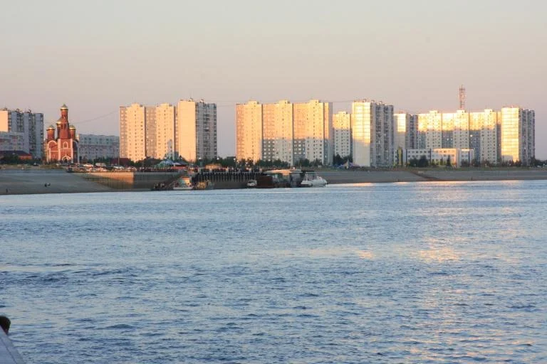 Уровень воды в реке Обь