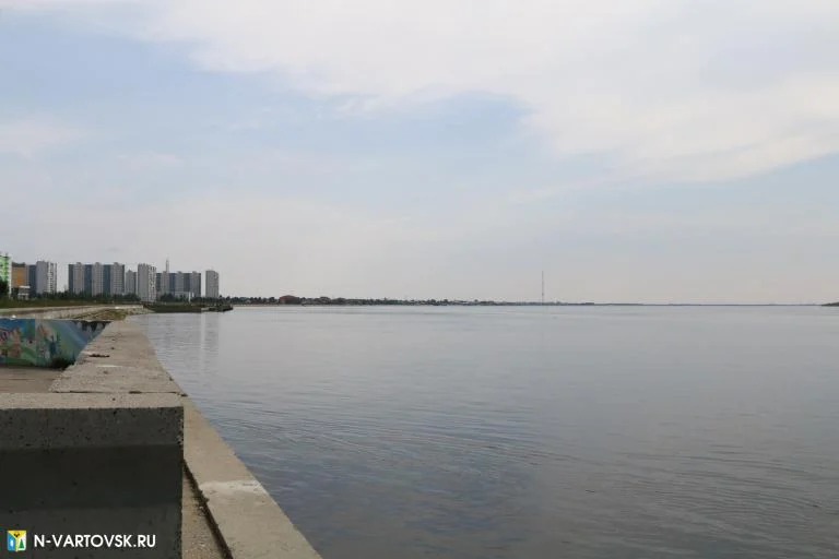 Уровень воды в реке Обь