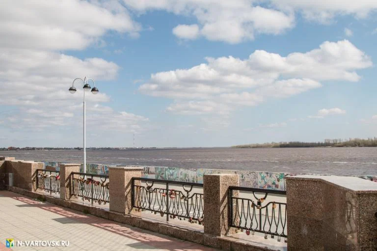Уровень воды в реке Оби на 13 мая