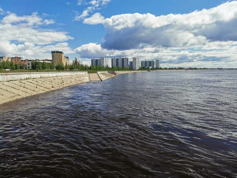 УРОВЕНЬ ВОДЫ В РЕКЕ ОБИ НА 9 ИЮЛЯ