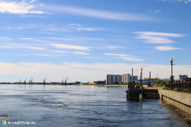Уровень воды в реке Обь не изменился