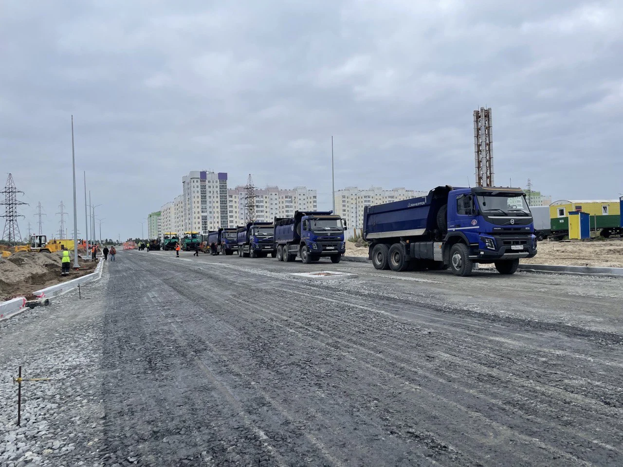 Ещё четыре из шести участков дорог сдадут в новых микрорайонах /ФОТО/