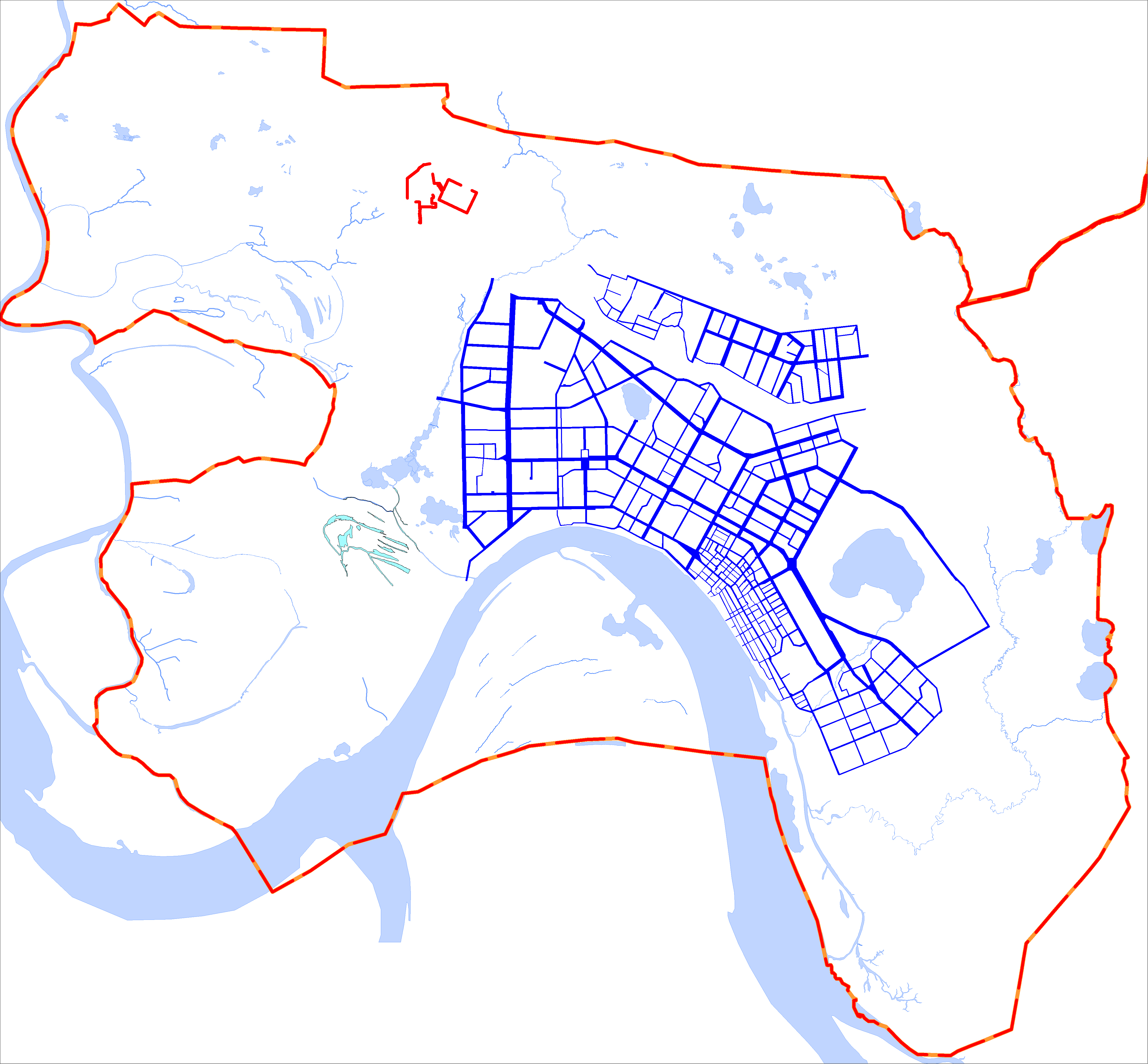Проект планировки и проект межевания улично-дорожной сети города Нижневартовска: О планировании развития улично-дорожной сети города Нижневартовска